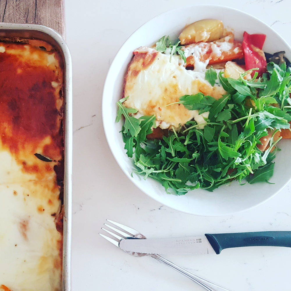 Lentil Vegetable Bake