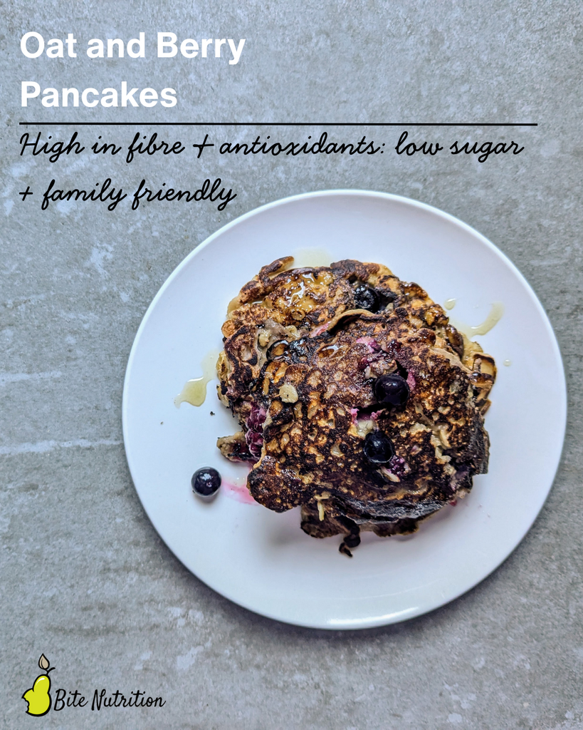 Oat and Berry Pancakes