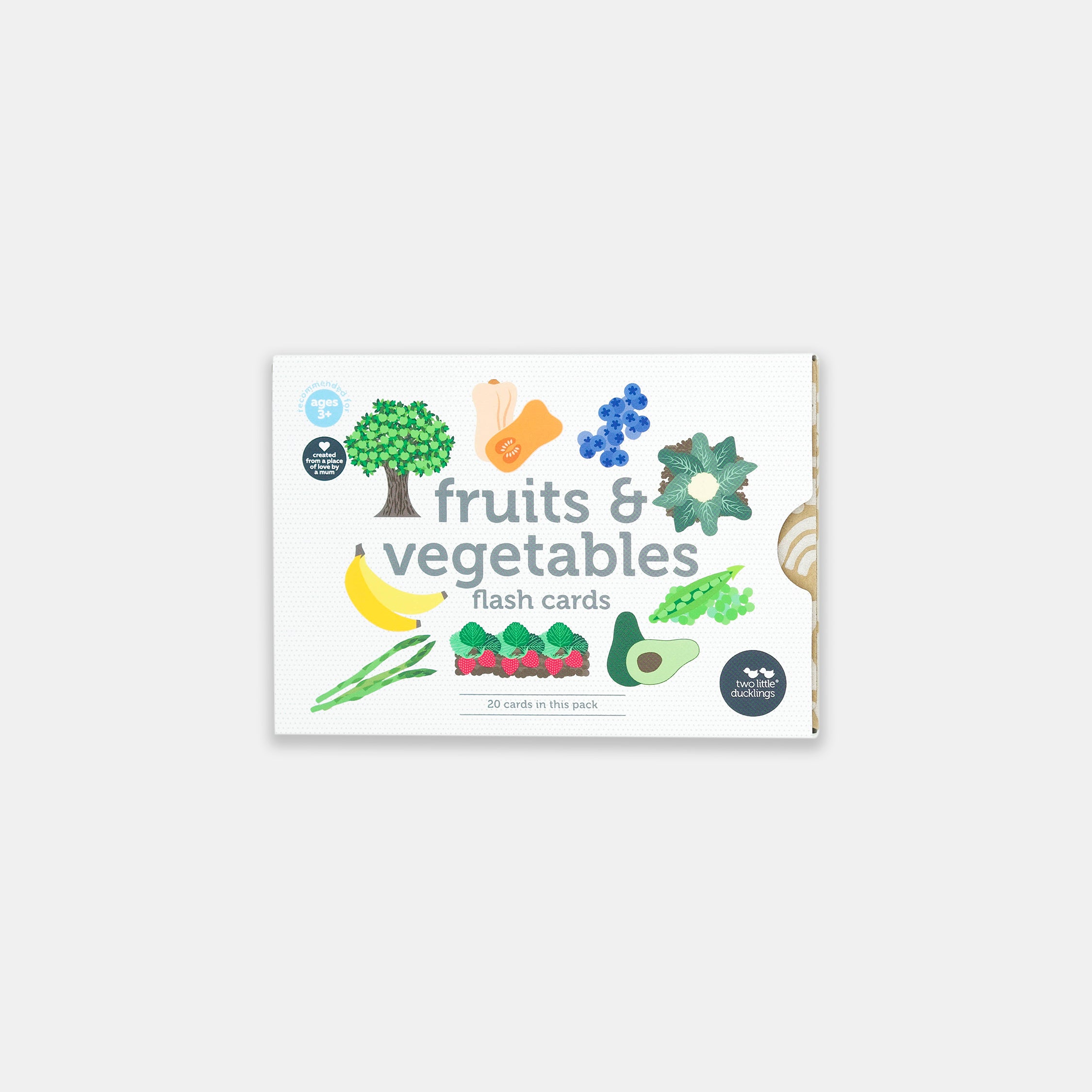 Fruit and Vegetable Flash Cards