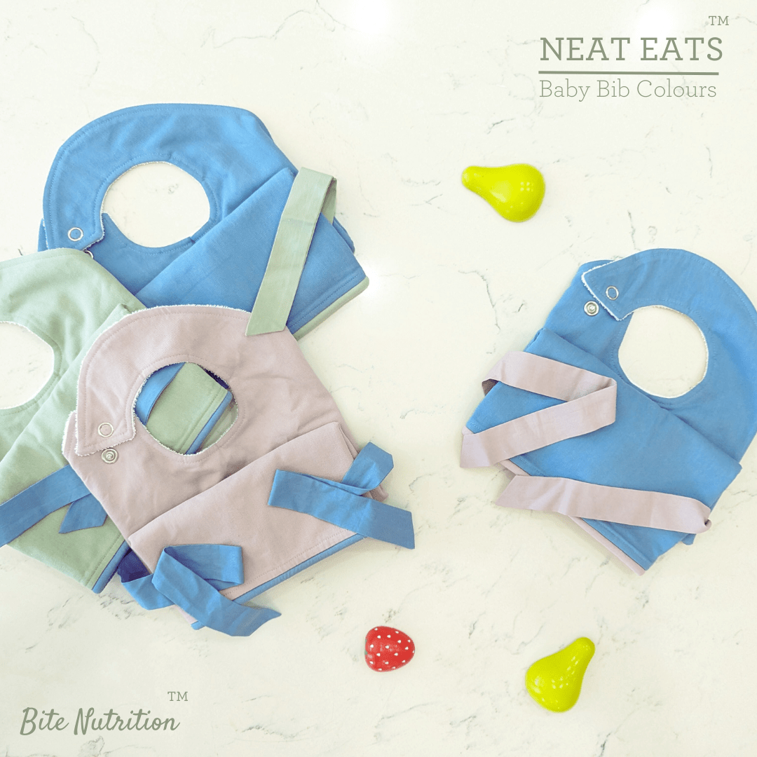 NEAT EATS Baby Bib Bundle - Cooking and Eating