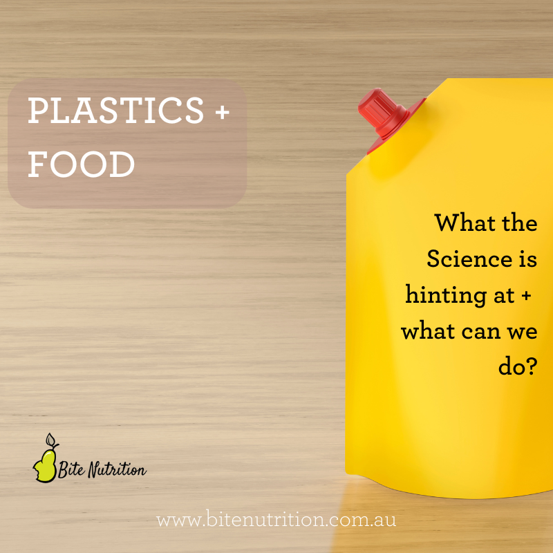 Plastics and food