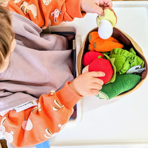 Baby Bib MUSK IN HIGH CHAIR