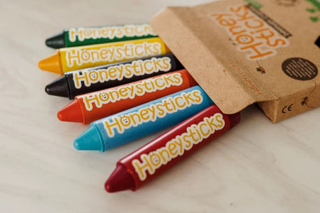 Honey Sticks Super Jumbo/Longs Crayons - Book