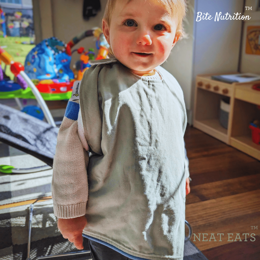NEAT EATS Baby Bib - Cooking and Eating