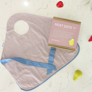 Neat Eats Baby Bib Pink