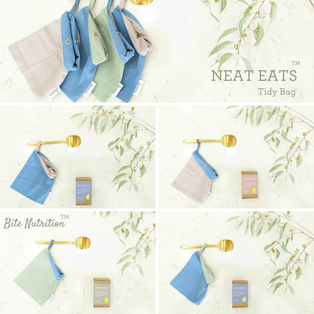 NEAT EATS Tidy Bag colour options